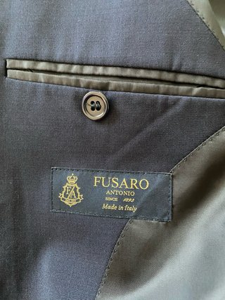 Abito uomo blu Fusaro taglia 46