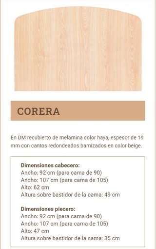 Cama articulada 105x190 eléctrica con barandilla