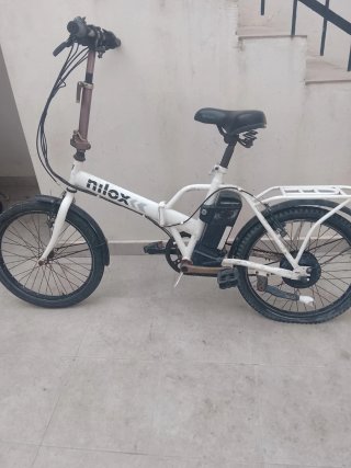 Bici Eléctrica Nilox Blanca