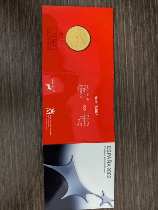 Blister 12 Euros Euro 2002