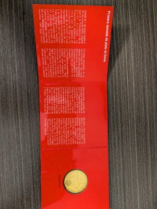 Blister 12 Euros Euro 2002