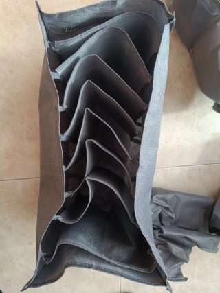 Organizador de camisetas para armario