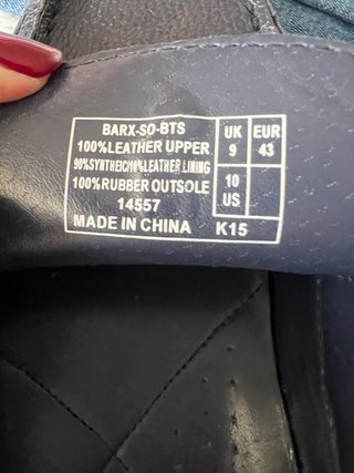 Náuticos piel Ralph Lauren originales Azul Marino