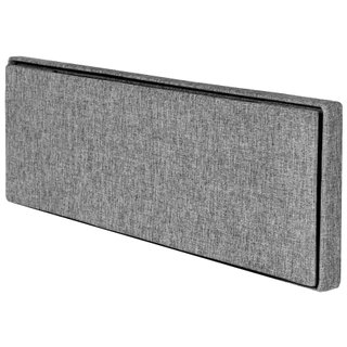 Banco-arcón plegable y con almacenaje, 110 x 38 x 38 cm, gris claro