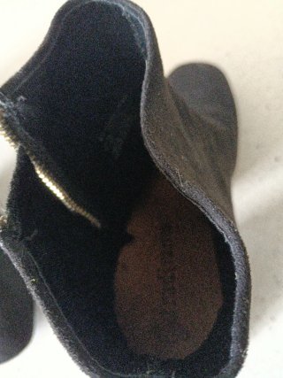 Botas negras Stradivarius con cremallera