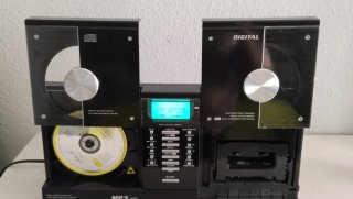 Equipo de música CD/Cinta/Radio