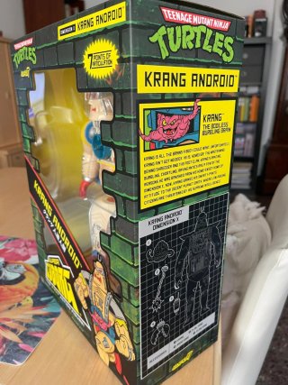 Figura TNMT Krang Android XL.  NUEVO