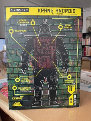 Figura TNMT Krang Android XL.  NUEVO