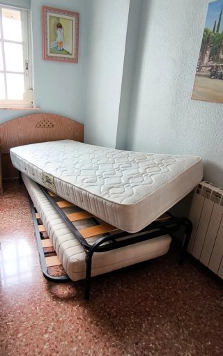 Somieres metálicos cama nido (no incluido cabezal)