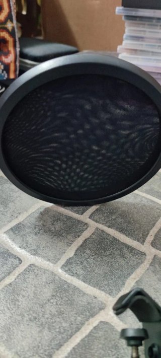 Filtro Microfone com Suporte