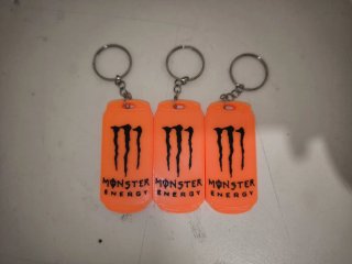 Portachiavi Monster Energy Arancione