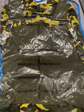 Disfraz Militar Atosa Verde/Amarillo Talla M 10-12