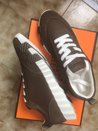 Zapatillas Hermes Marrones