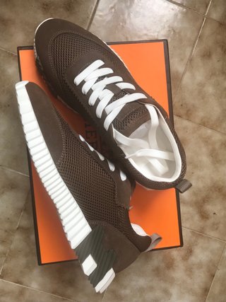 Zapatillas Hermes Marrones