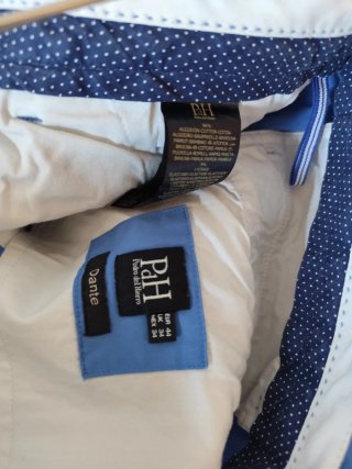 Pantalón Pedro del Hierro azul hombre
