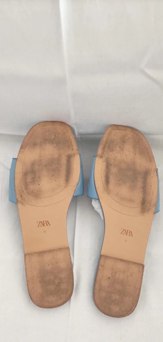 ZARA Sandali Azzurri Donna