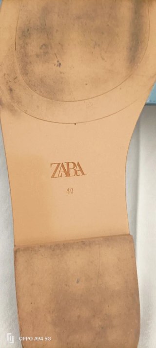 ZARA Sandali Azzurri Donna