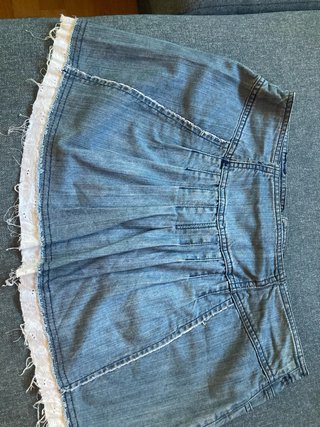 Falda vaquera Mango Talla 42