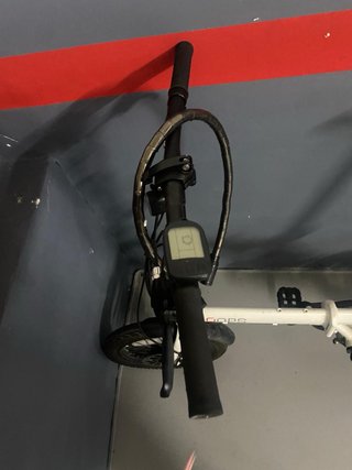Bicicleta Eléctrica Plegable OOPS Blanca