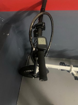 Bicicleta Eléctrica Plegable OOPS Blanca