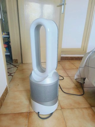 Purificador Dyson Hot + Cool Plata/Blanco