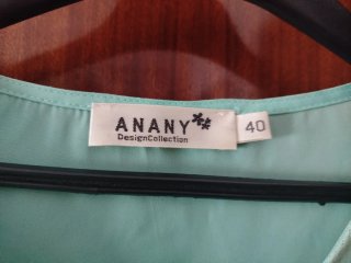 Blusa verde agua