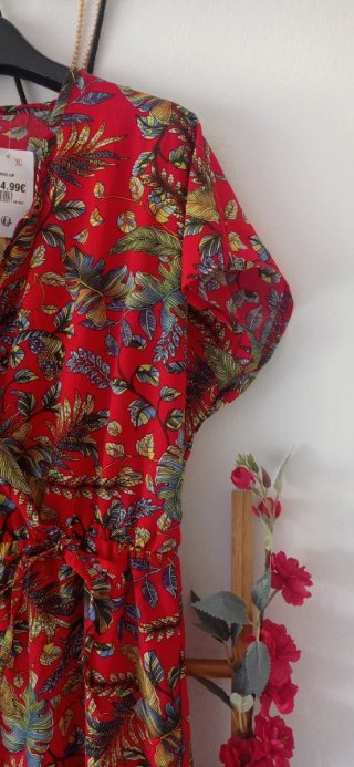Vestido rojo verano