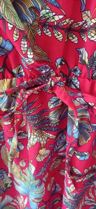 Vestido rojo verano
