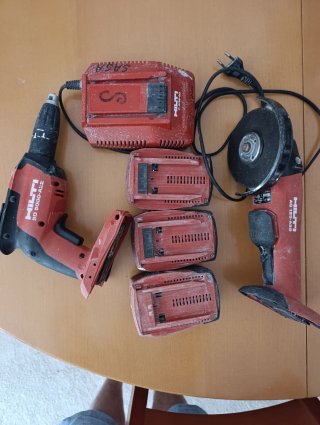 Hilti SD 5000-A22 y AG 125-A22