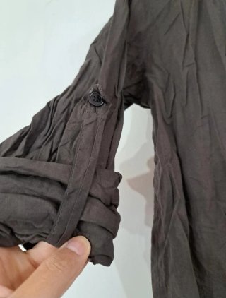 Blusa mujer marrón con pedrería