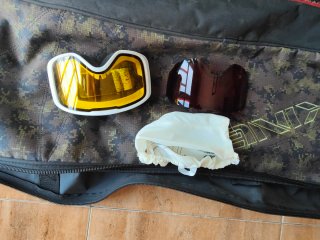 Tabla de Snowboard con Fijaciones