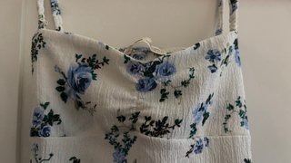 Vestido largo floral de verano