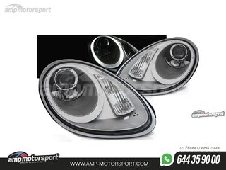FAROS DELANTEROS OJOS DE ANGEL PARA PORSCHE BOXTER 987