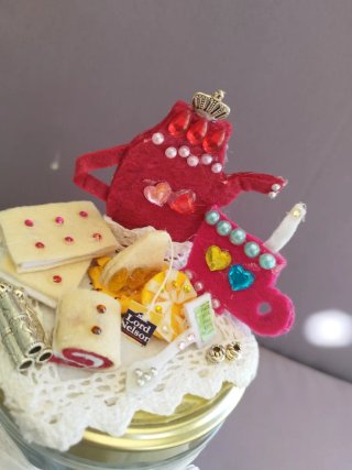 Barattolo Decorato Artigianale Tè - Nuovo