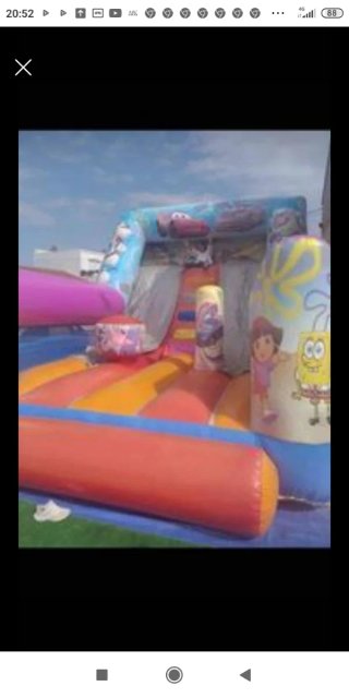 Se alquila Castillo hinchable infantil