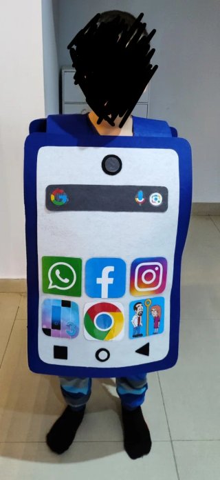 Disfraz Móvil Casero