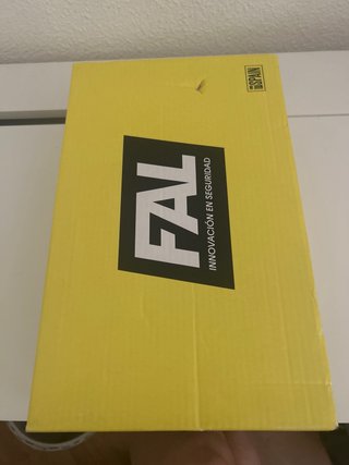 Zapatos de obra FAL negros