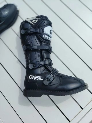 Botas de motocross ONeal negras