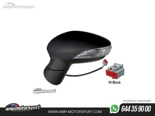 RETROVISOR COMPLETO IZQUIERDO PARA FORD FIESTA MK7