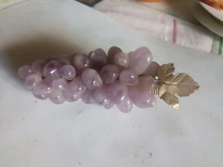Racimo de uvas de amatista