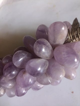 Racimo de uvas de amatista