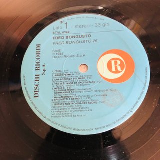 Fred Bongusto 25 Anni LP 12
