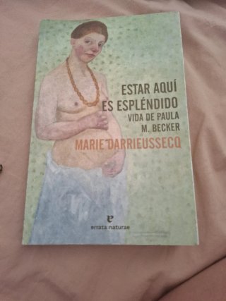 Libro, Estar aquí  es espléndido