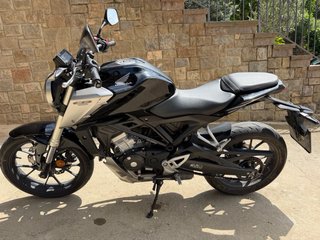 Honda CBR 125 R Negra/Plata