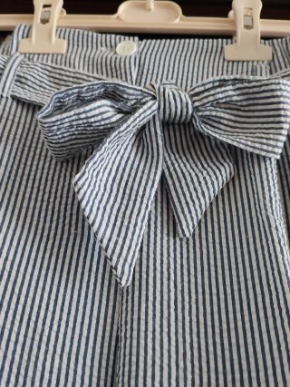 Pantaloni a palazzo righe