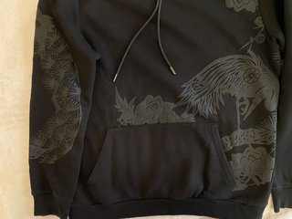 Sudadera Bershka Negra Talla S