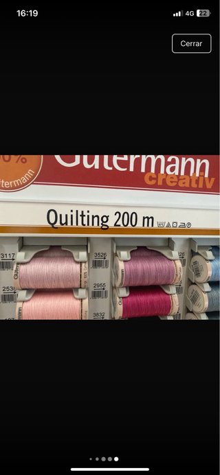 Hilo Gütermann Quilting 200m