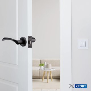 XFORT manijas puerta interior negro mate