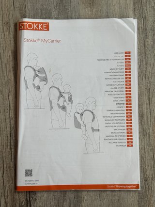 Mochila Portabebés Stokke MyCarrier 3 en 1