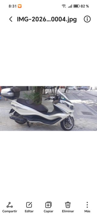 Moto Piaggio X10 500 Executive Plata/Blanco
